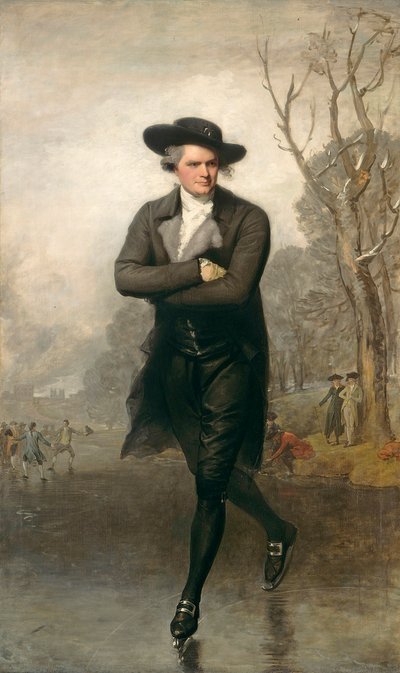 The Skater (Portrait of William Grant), 1782 by Gilbert Stuart